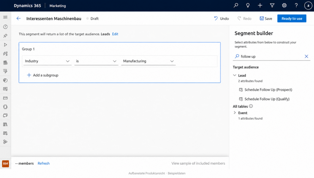 microsoft dynamics 365 marketing