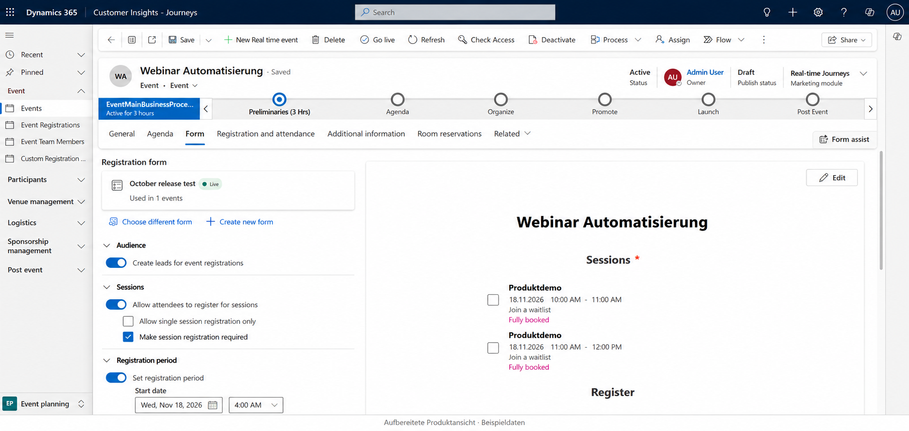 microsoft dynamics 365 marketing