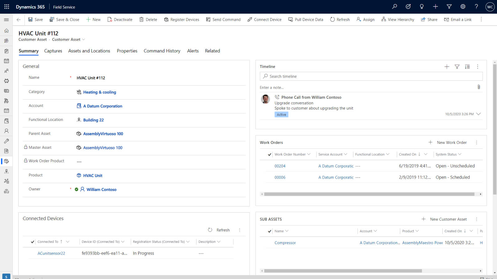 Dynamics 365 Field Service