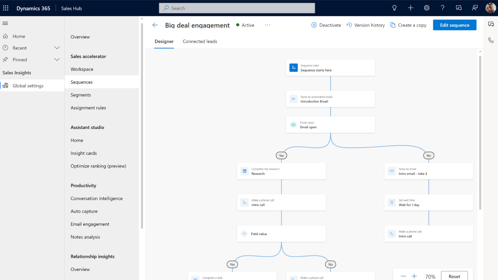 microsoft dynamics 365 sales