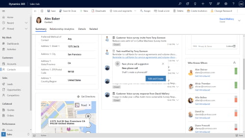 microsoft dynamics 365 sales